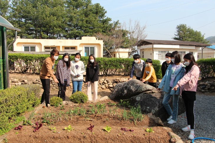 화북초, 분교 방문의 날 운영(한 지붕 세 가족이 모여서 공부하는 즐거운 하루)2.JPG